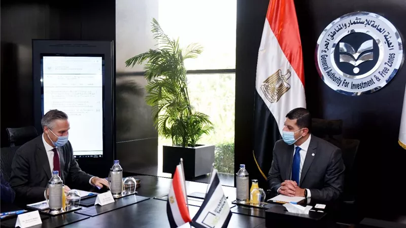 رئيس هيئة الاستثمار يبحث مع رئيس الغرفة الألمانية العربية سبل التعاون لجذب الاستثمارات