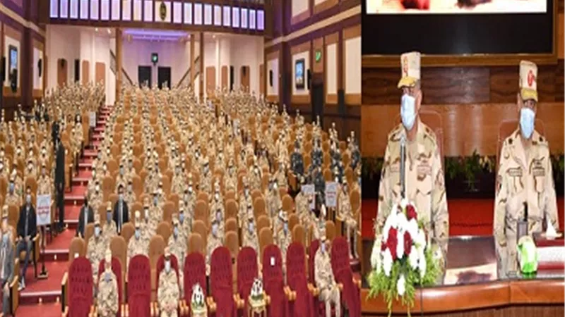القائد العام للقوات المسلحة: الحفاظ على الإستعداد القتالى العالى هو الضمان الحقيقى للأمن والإستقرار