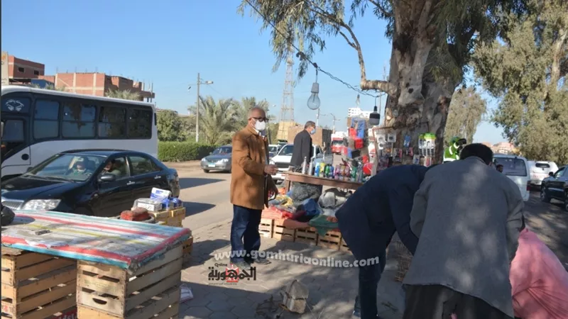 المحافظ يفاجئ مدينة الخانكة ويشن حملة لازالة الاشغالات علي ترعة الاسماعيلية