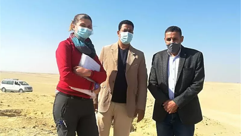 مدير آثار الفيوم يتابع أعمال البعثة الفرنسية بـمنطقة 