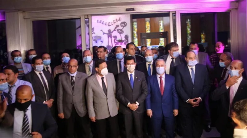 وزير الشباب يشهد احتفالية مؤسسة الأهرام ضمن مبادرة 