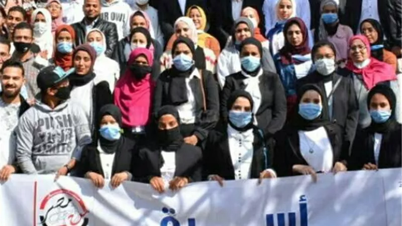 أسرة طلاب من أجل مصر بجامعة الأقصر تشارك الجامعات المصرية فى 