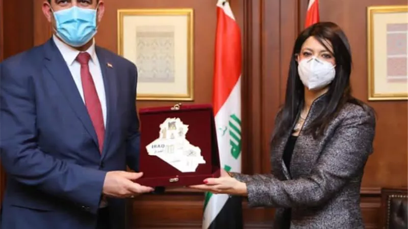 المشاط تبحث مع وزير التخطيط العراقي تفعيل مذكرات التفاهم لتعزيز التكامل الاستراتيجي