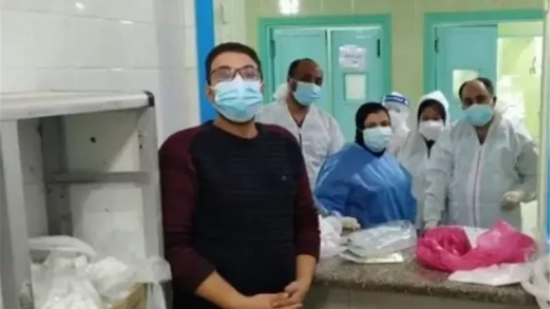 ولادة قيصرية لسيدة مصابة ب 