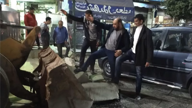 استجابة فورية لداود برفع كافة الاشغالات بدائرة حى اول طنطا-صور