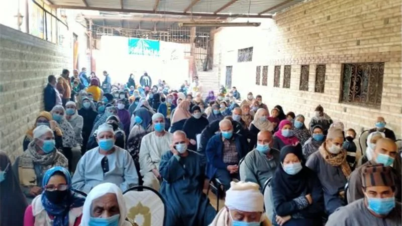 علاج 600 حالة مجانى بقرى دسوق ضمن مبادرة 