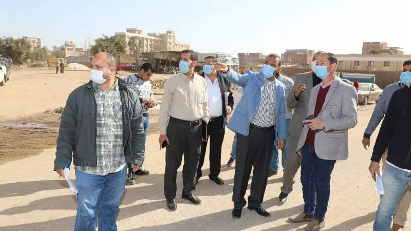 محافظ المنوفية : سوق تجارى خلف حى غرب شبين الكوم لمنع إشغالات الباعة الجائلين بالشوارع الرئيسية