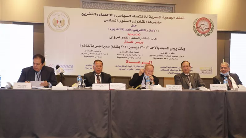 وزير العدل: التعديل التشريعى يعالج خلل ظهر فى التطبيق