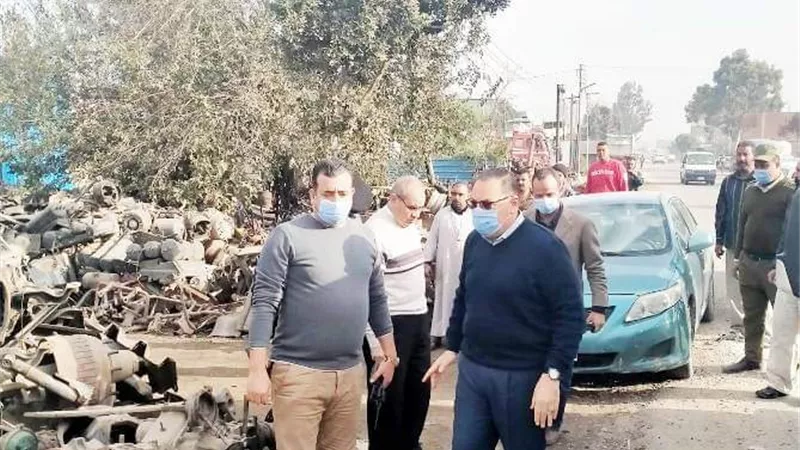 محافظ الشرقية يوجه بإزالة الإشغالات واتخاذ الاجراءات القانونية ضد المخالفين