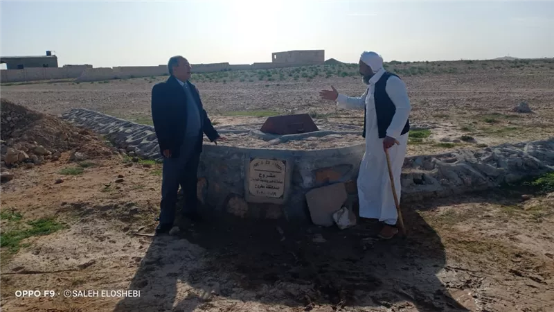 رئيس مركز بحوث الصحراء يتابع مشروعات التنمية بمطروح