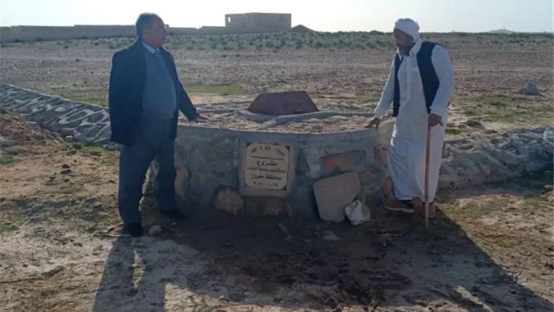 الزراعة :رئيس بحوث الصحراء يتابع تنفيذ مشروعات التنمية الزراعية في مطروح