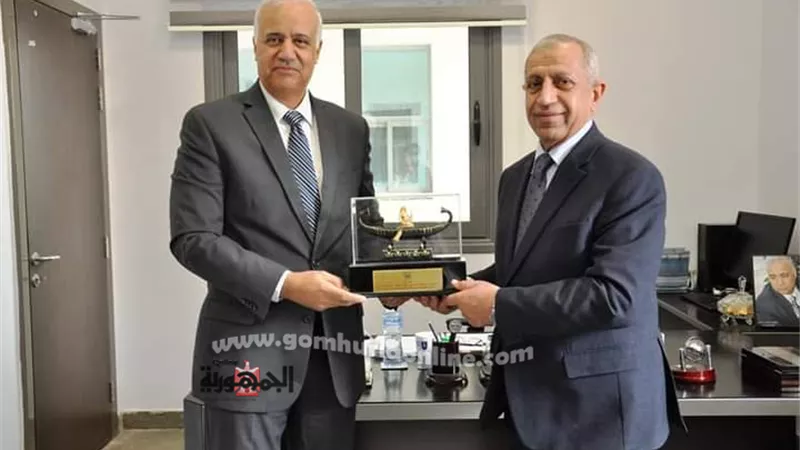 بحث سبل التعاون المستقبلية بين الأكاديمية العربية للعلوم و التكنولوجيا و النقل البحرى و جامعة العلمين الدولية خاصة