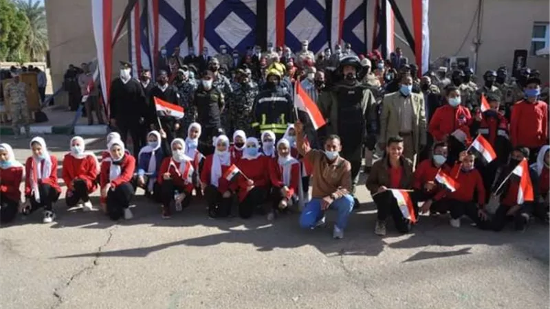 صقر 71 لمجابهة الأزمات والكوارث فى الوادى الجديد.. بالصور