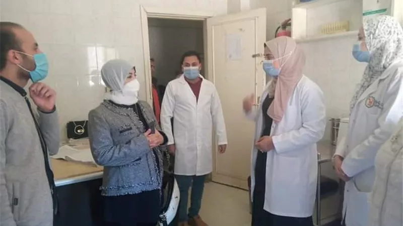 وكيل صحة سوهاج في زيارة مفاجئة لمستشفي جهينة المركزي..صور