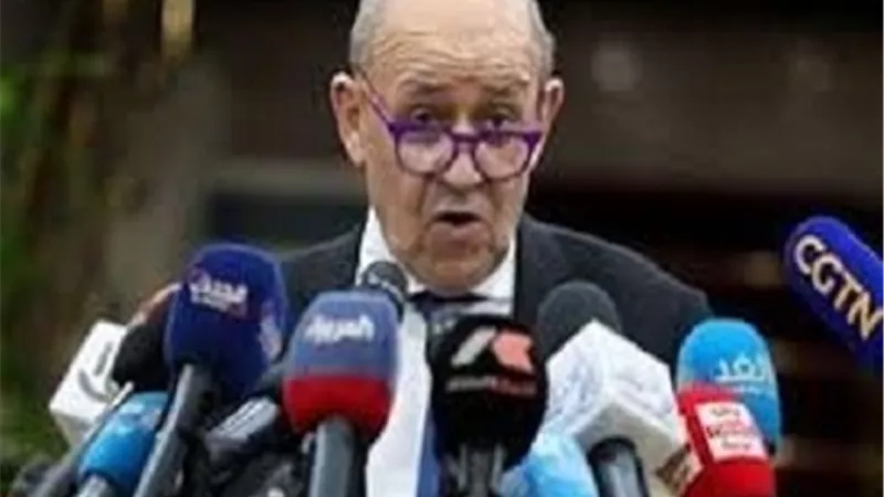 وزير الخارجية الفرنسي: انهيار لبنان يشبه غرق تيتانيك لكن بدون الموسيقى