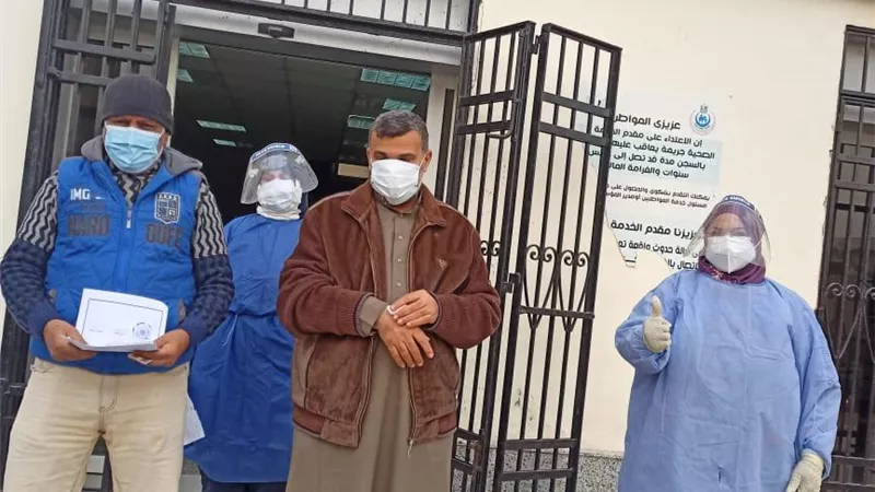 ندوات تثقيفية للوقاية من كورونا وخروج متعافين من العزل بالدقهلية