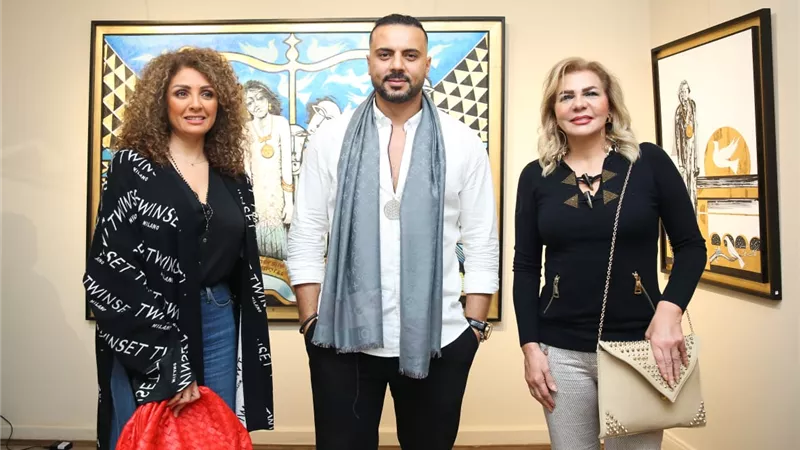 هاني رمزي ووفاء عامر وسمر يسري والمشاهير يحتفلون بإطلاق 