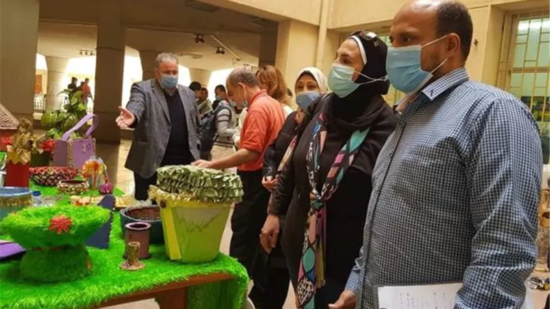 انطلاق فعاليات المهرجان العلمى الخامس بكليات جامعة حلوان.. بالصور