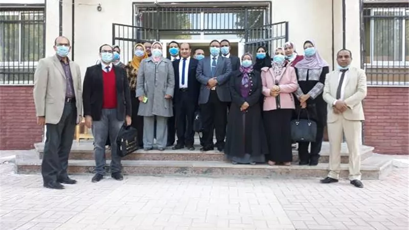 متابعة أنشطة مركز ضمان الجودة بجامعة جنوب الوادى