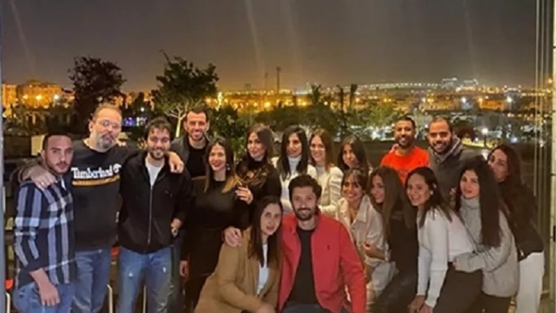 بعد إصابته بكورونا.. رامى رضوان برفقة شريف رمزي فى أحدث ظهور