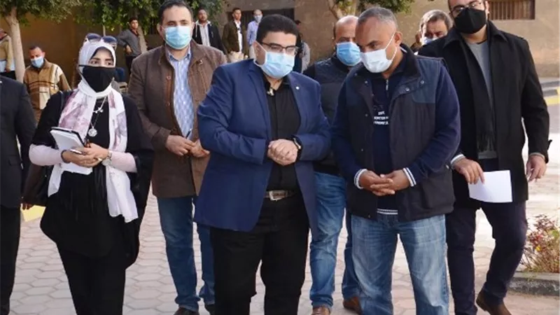 نائب المحافظ يتفقد تطوير مبنى الإدارة الهندسية فى بنى سويف.. بالصور