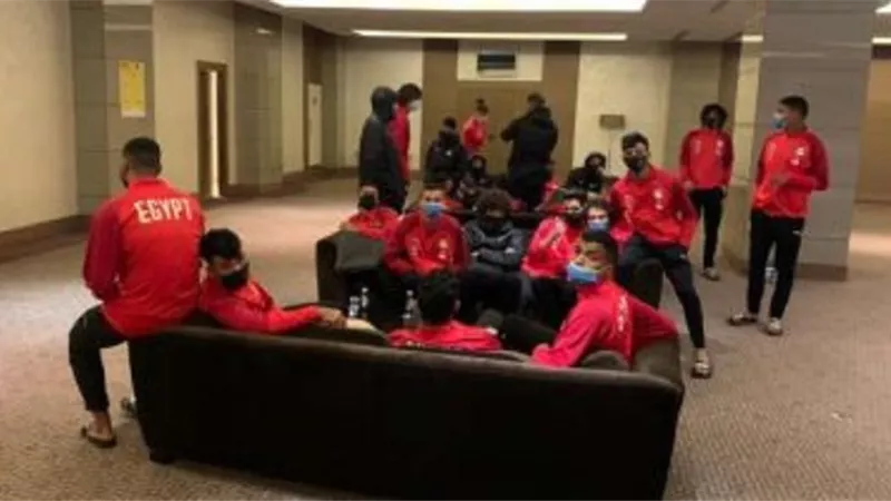 منتخب مصر للشباب يعود للقاهرة غداً بطائرة خاصة
