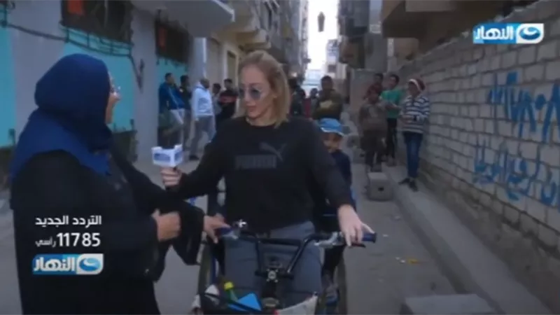 بالفيديو.. ريهام سعيد تقود 