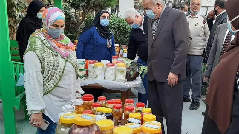 وكيل تعليم دمياط يفتتح معرض التربية الزراعية وتكنولوجيا الزراعة