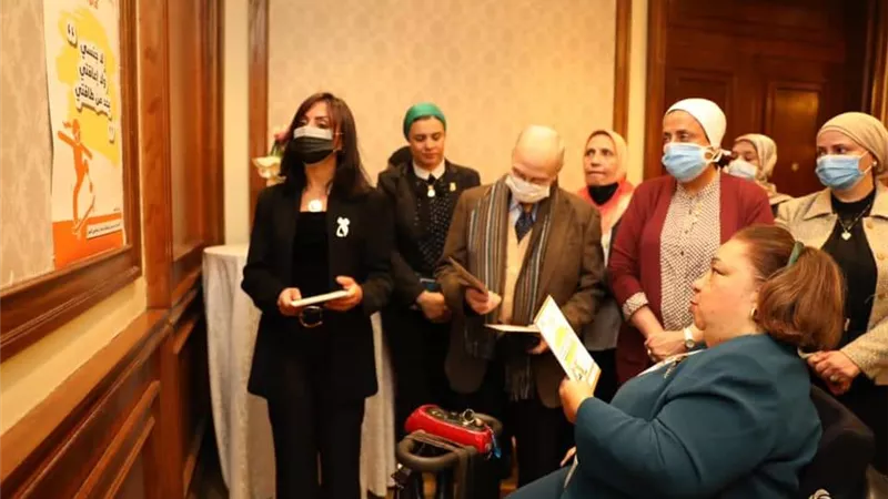 د. مايا مرسي تشيد بجهود لجنة المرأة ذات الإعاقة ودورها في رفع الوعي بحقوق هذه الفئة وواجباتها تجاه المجتمع