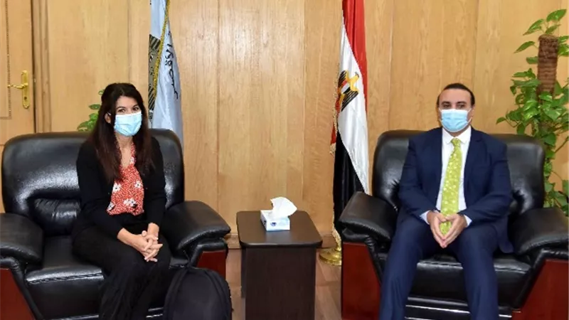 القنصل البريطانى بالقاهرة يزور الأقصر