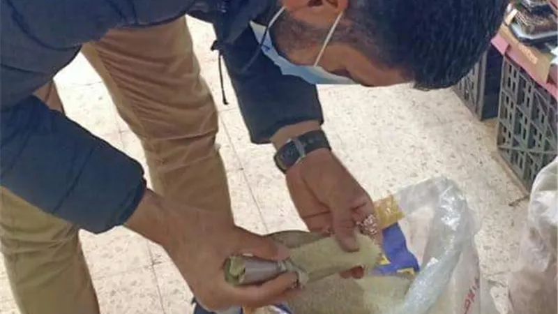 حمله صحية للتفتيش علي محلات مطروح