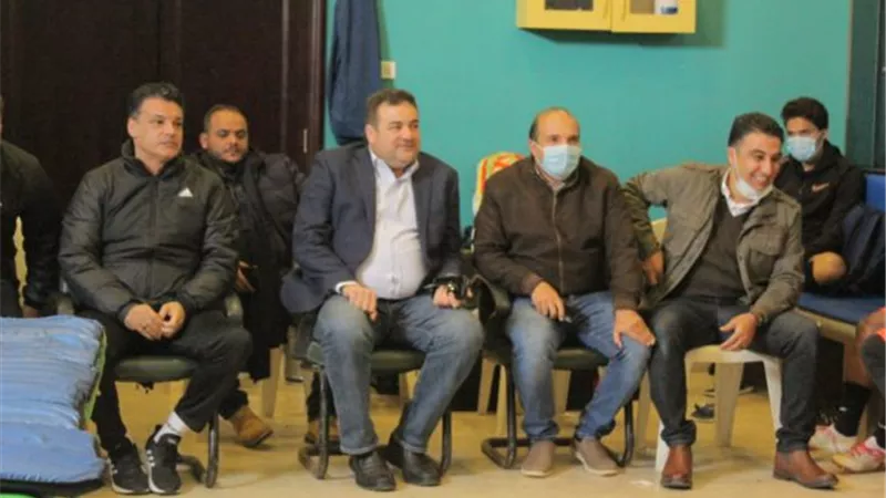 تفاصيل اجتماع المشرف العام بمصر المقاصة مع اللاعبين