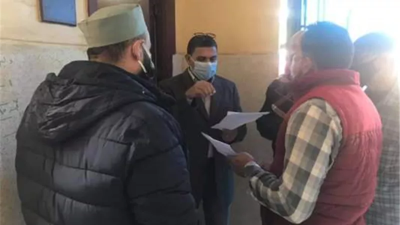مدير تعليم بنها يتابع امتحانات التدريب لطلاب الصف الأول الثانوي