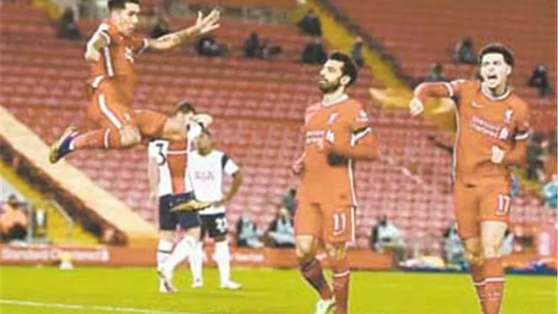 ليفربول في الصدارة.. وصلاح وفيرمينيو أخر شطارة
