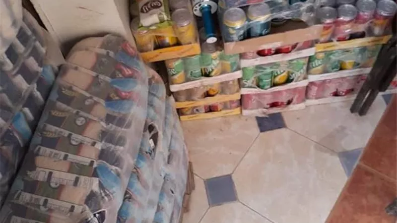 اعدام 45 كيلو اغذيه تالفه بالواسطى