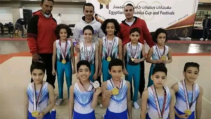 جمباز الشرقية الفنى يحقق بطولة الجمهورية