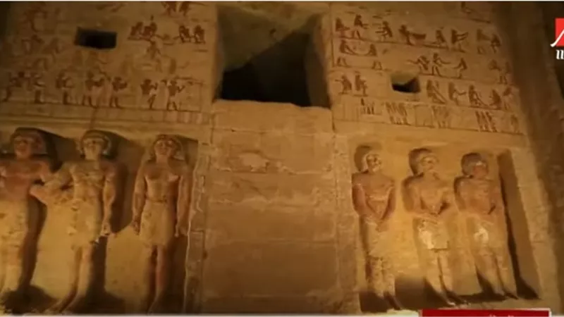 مصطفي وزيري: مقابر سقارة 