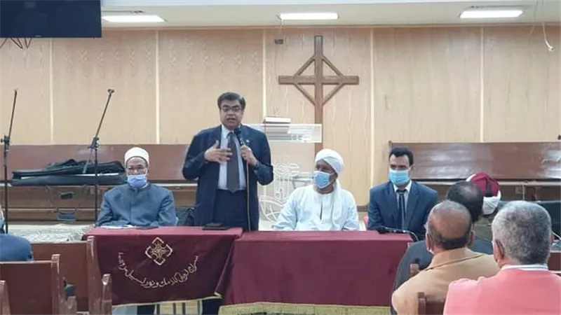 التسامح ونبذ الكراهية في ندوة كنسية بالأقصر