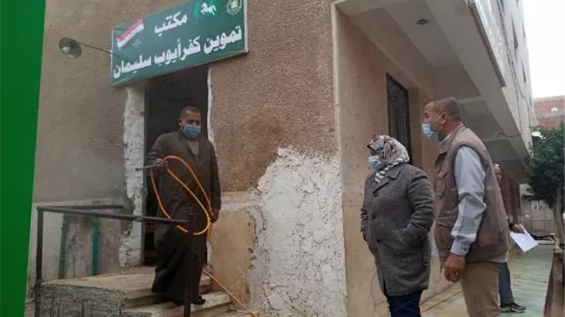 تكثيف أعمال التطهير والتعقيم بقرى الشرقية لمواجهة 