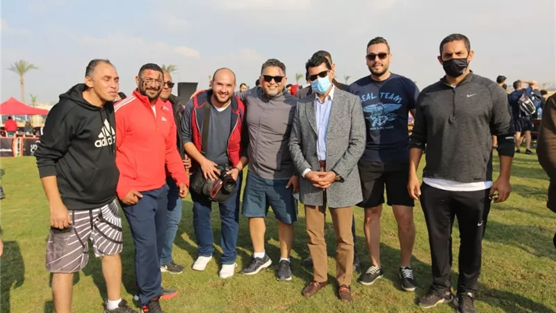 وزير الرياضة يشهد سباق التحدي Tough Mudder بالمقطم