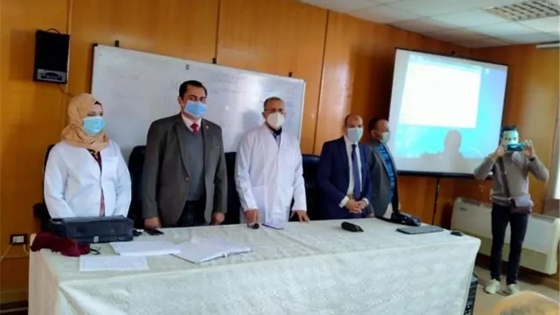 دورة تدريبية للعاملين بصحة الشرقية على السلامة المهنية.صور