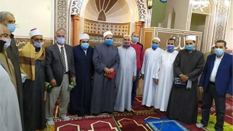 أوقاف الوادى الجديد تفتتح مسجد 23 يوليو بمدينة موط