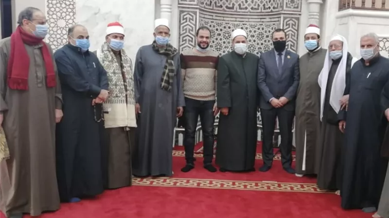 العسيلى وتركى والسروجى يفتتحون مسجد الرضوان بقويسنا بتكلفة 6 ملايين جنيه بالجهود الذاتية.. صـــور