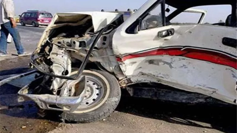 بالتفاصيل.. مصرع 6 أشخاص وإصابة 2 آخرين فى تصادم بين سيارتين بالمنيا