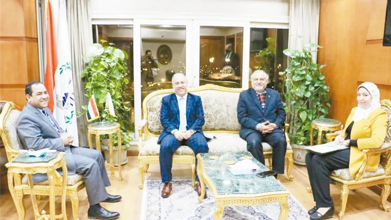 التنظيم والإدارة والوطنية للصحافة يبحثان توثيق التعاون المشترك في مجال التدريب
