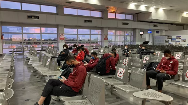 بعثة منتخب الشباب تستعد للعودة الى القاهرة بعد الخروج من بطولة شمال افريقيا