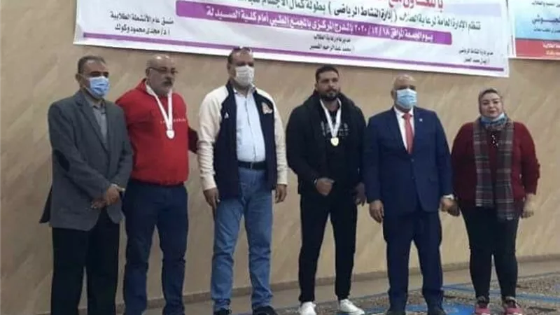 جامعة طنطا تحصد بطولة الجمهورية للجامعات فى كمال الأجسام
