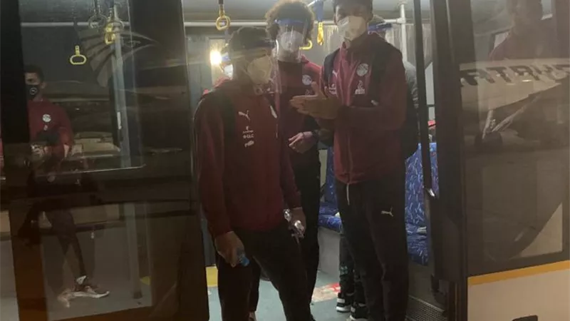 وصول بعثة منتخب الشباب قادمة من تونس