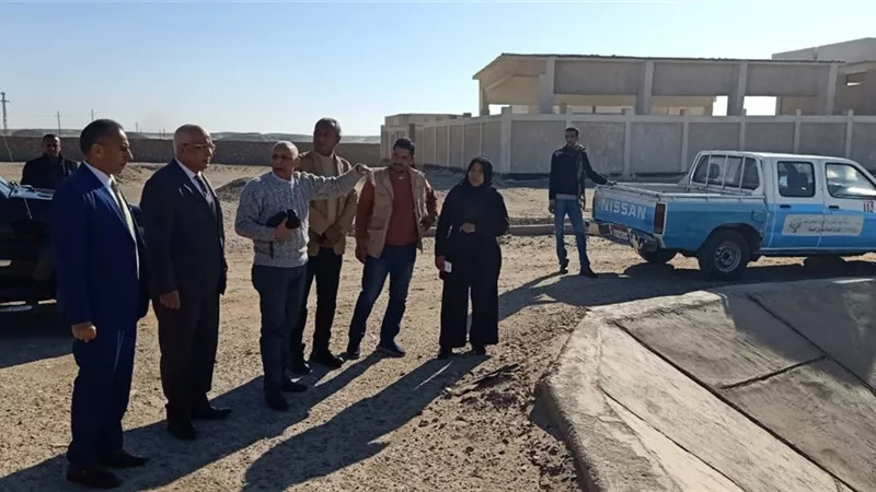 وفد هيئة تنمية الصعيد يتفقد عدد من المشروعات بقنا