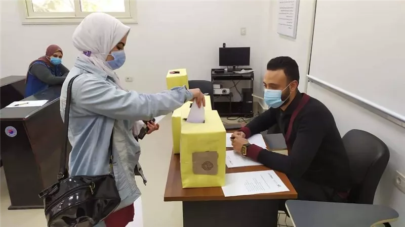انطلاق الجولة الأولى من انتخابات اتحاد الطلاب بجامعة بني سويف التكنولوجية